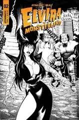 Variant Cover for Elvira in Monsterland #2