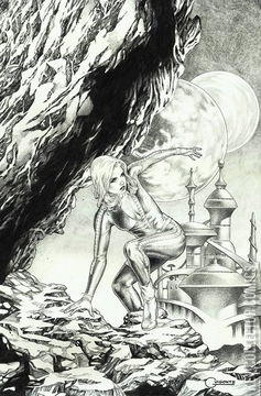 Variant Cover for Barbarella: The Center Cannot Hold #3