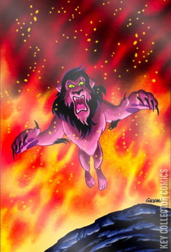 Variant Cover for Disney Villains: Scar #1