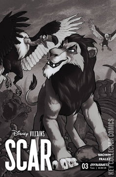 Variant Cover for Disney Villains: Scar #3
