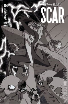 Variant Cover for Disney Villains: Scar #4