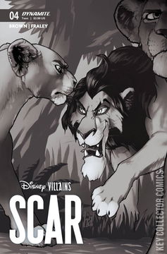 Variant Cover for Disney Villains: Scar #4