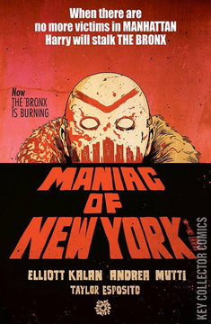 Variant Cover for Maniac of New York: The Bronx is Burning #4