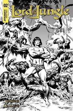 Variant Cover for Lord of the Jungle #2