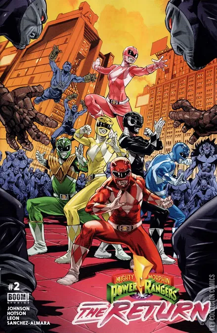 Cover art for Mighty Morphin Power Rangers: The Return #2 