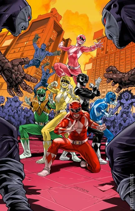 Cover art for Mighty Morphin Power Rangers: The Return #2 
