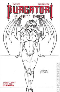 Variant Cover for Purgatori Must Die #3