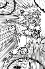 Variant Cover for Sweetie: Candy Vigilante #4