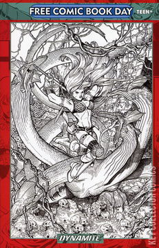 Variant Cover for Free Comic Book Day 2023: Red Sonja - She-Devil with a Sword #1