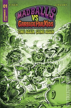 Variant Cover for Madballs vs. Garbage Pail Kids: Slime Again #1