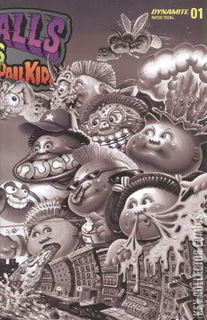 Variant Cover for Madballs vs. Garbage Pail Kids #1