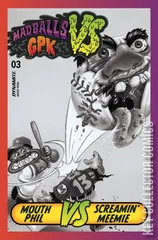 Variant Cover for Madballs vs. Garbage Pail Kids #3