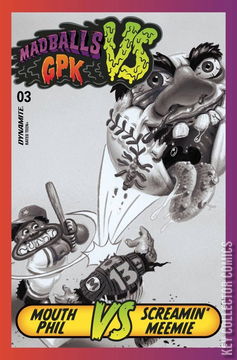 Variant Cover for Madballs vs. Garbage Pail Kids #3