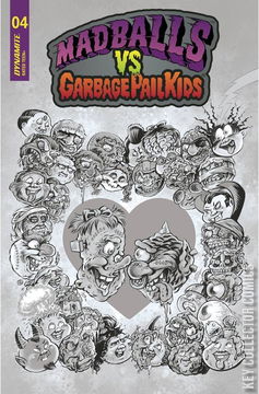 Variant Cover for Madballs vs. Garbage Pail Kids #4