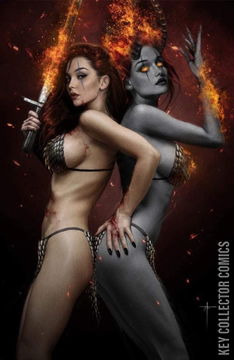 Variant Cover for Red Sonja / Hell Sonja #1