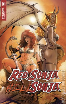 Variant Cover for Red Sonja / Hell Sonja #1
