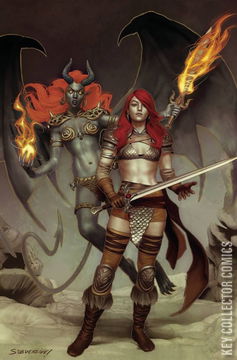 Variant Cover for Red Sonja / Hell Sonja #2