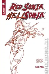 Variant Cover for Red Sonja / Hell Sonja #2