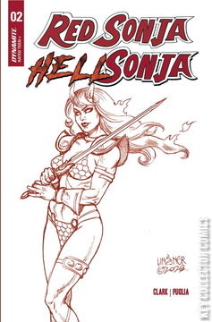 Variant Cover for Red Sonja / Hell Sonja #2