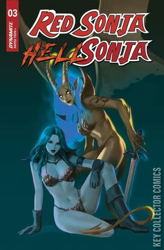 Variant Cover for Red Sonja / Hell Sonja #3