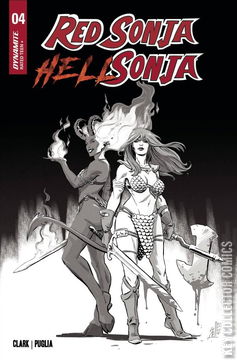 Variant Cover for Red Sonja / Hell Sonja #4
