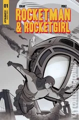 Variant Cover for Rocketman and Rocketgirl #1