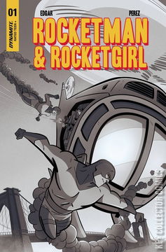 Variant Cover for Rocketman and Rocketgirl #1