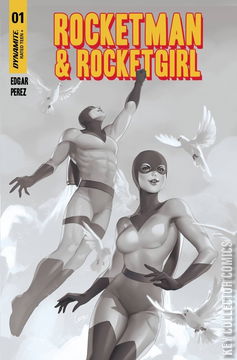 Variant Cover for Rocketman and Rocketgirl #1