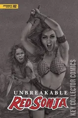 Variant Cover for Unbreakable Red Sonja #2