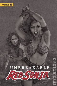 Variant Cover for Unbreakable Red Sonja #2