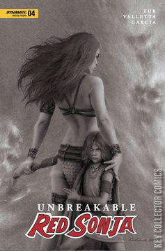 Variant Cover for Unbreakable Red Sonja #4