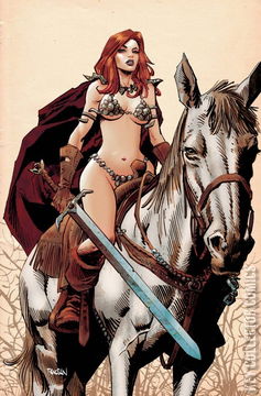 Variant Cover for Unbreakable Red Sonja #4