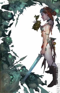 Variant Cover for Unbreakable Red Sonja #4