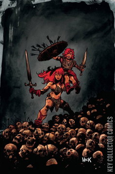 Variant Cover for Unbreakable Red Sonja #5