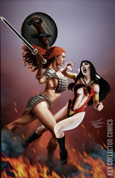 Variant Cover for Vampirella vs. Red Sonja #2