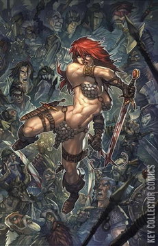 Variant Cover for Vampirella vs. Red Sonja #3