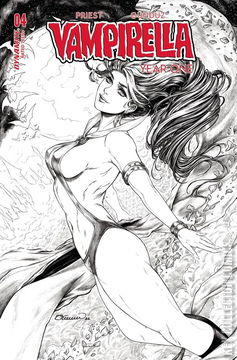 Variant Cover for Vampirella: Year One #4