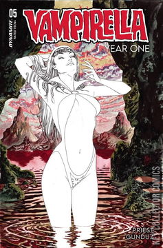 Variant Cover for Vampirella: Year One #5