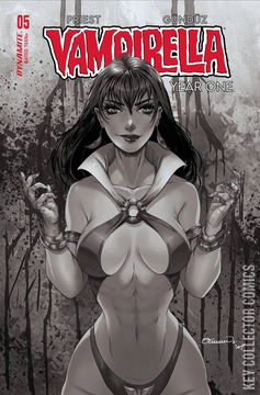 Variant Cover for Vampirella: Year One #5