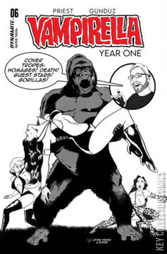 Variant Cover for Vampirella: Year One #6