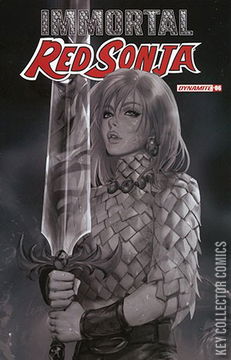 Variant Cover for Immortal Red Sonja #6