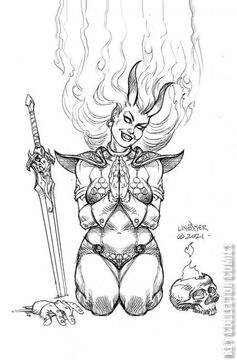 Variant Cover for Hell Sonja #1