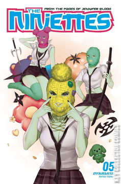 Variant Cover for Ninjettes #5