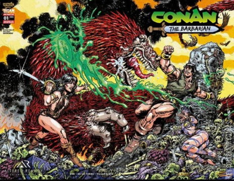Variant Cover for Conan the Barbarian #1