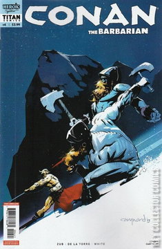 Variant Cover for Conan the Barbarian #4