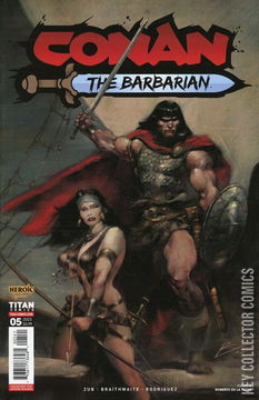 Variant Cover for Conan the Barbarian #5