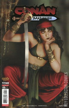 Variant Cover for Conan the Barbarian #5