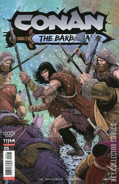 Variant Cover for Conan the Barbarian #5