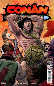 Variant Cover for Conan the Barbarian #7