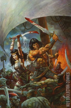 Variant Cover for Conan the Barbarian #7